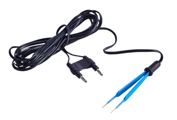 Bipolar Jeweler Forceps 1.0mm Tip, Single Use