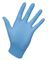 [P2761/S] Sterile Nitrile Examination Gloves Blue (Medium)