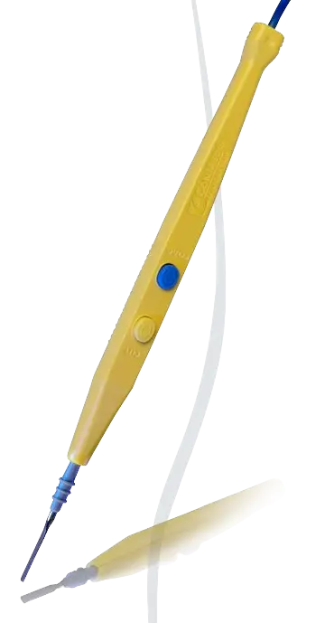 [131309A] GoldLine® Electrosurgical Pencil, UltraClean® Blade, Holster, 10’ Cable