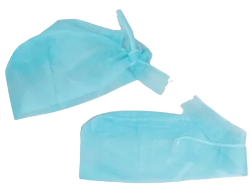 [2902] Theatre Cap - Blue with Ties