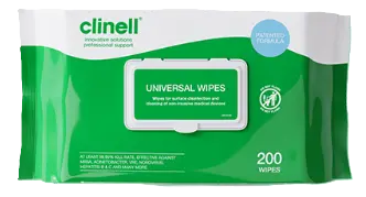 Clinell Universal Wipes - Pack 200