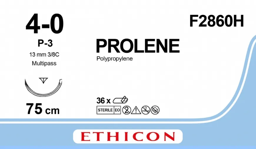 [F2860H] PROLENE UD 30IN 4-0 S/A P-3 PRM MP