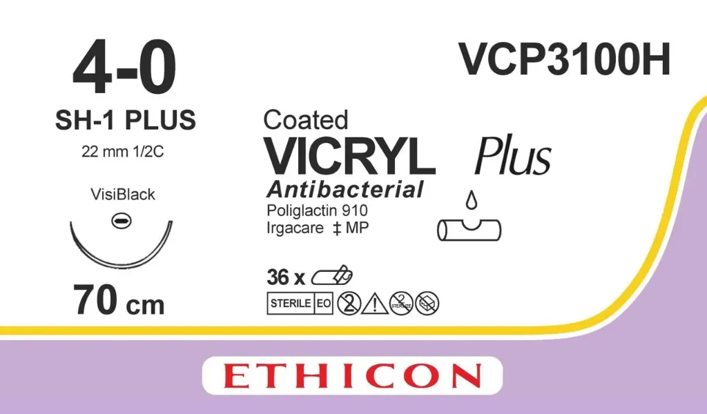 [VCP3100H] Vicryl Plus Vio 70cm Suture