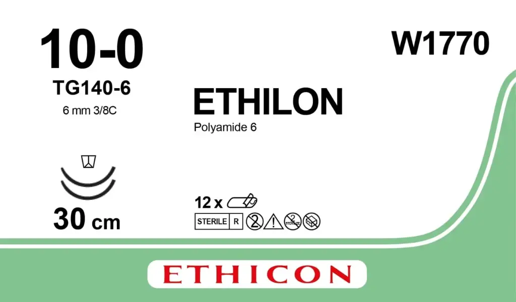 [W1770] ETHLN BLK 12IN 10-0 D/A TG140-6
