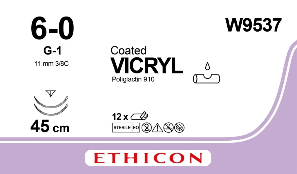 [W9537] VCL CT BRD VIO 18IN 6-0 D/A G-1 PRM