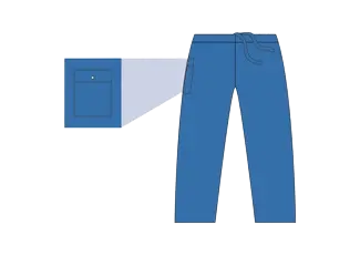 [21700] Scrub Trouser (X/S)